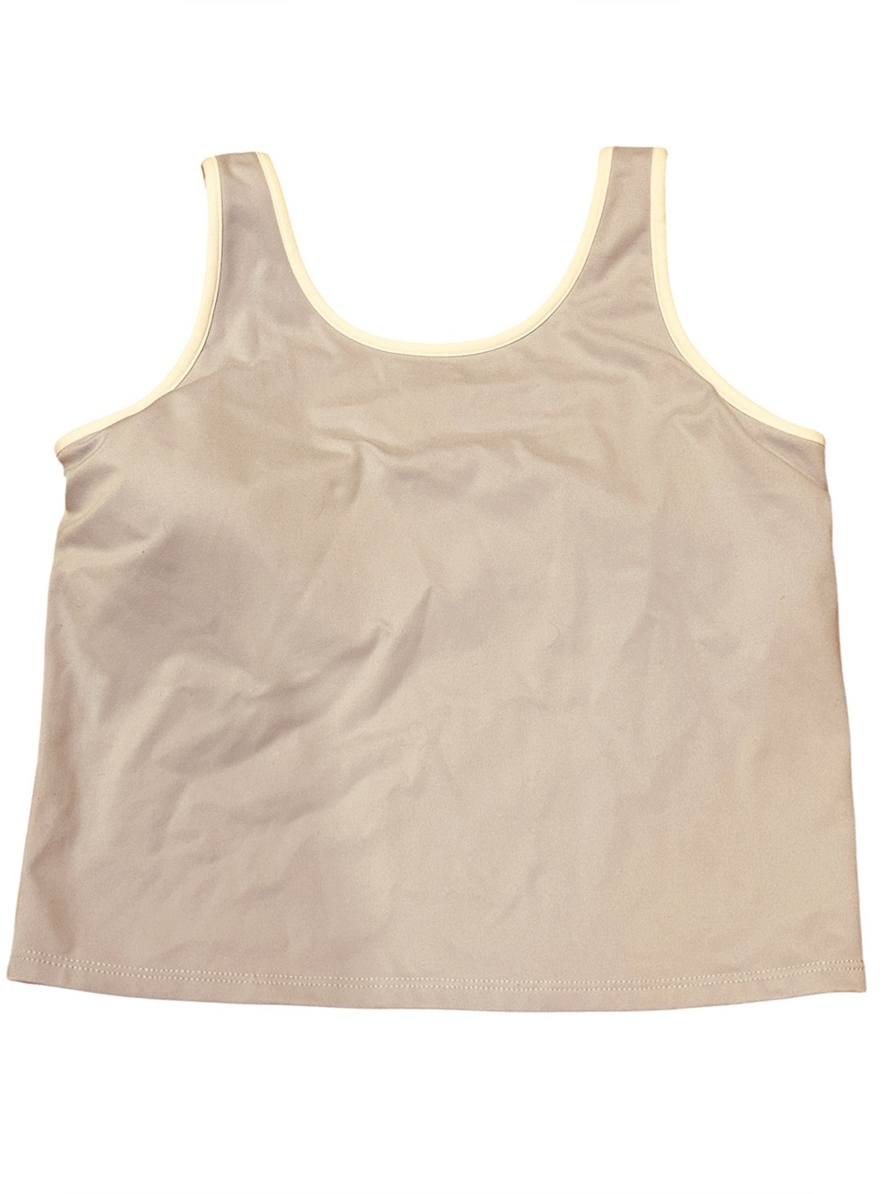 Ebb & Flow Girls’ Scoop Tank Bra Crop Top Violet XL Athleisure Workout Summer
